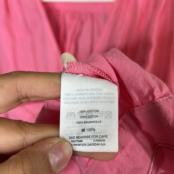 Madewell Wrap Top in Cecilia Stripe. Size XS - Picture 6 of 9